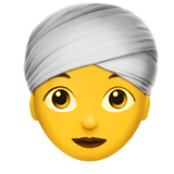 Femme en turban