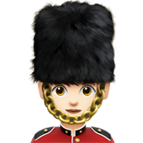 garde femme : peau claire