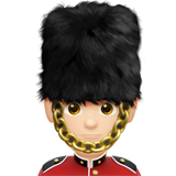 garde homme : peau claire