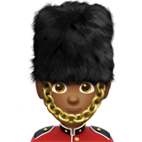 garde homme : peau mate