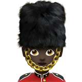 garde femme : peau foncée