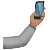 selfie : peau légèrement mate