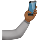 selfie : peau mate