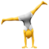 Personne faisant la roue