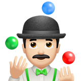 jongleur : peau claire