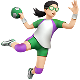 handballeuse : peau claire