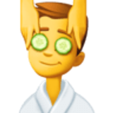 Homme qui se fait masser - Facebook