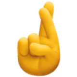 Doigts croisés - Facebook