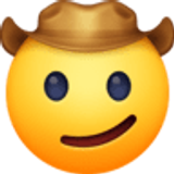 Visage avec chapeau de cowboy - Facebook