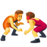 Personnes faisant de la lutte - Facebook