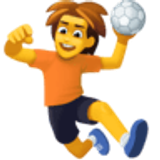 Personne jouant au handball - Facebook