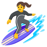 Surfeuse - Noto Color Emoji