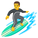 Surfeur - Noto Color Emoji
