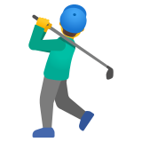 Golfeur - Noto Color Emoji