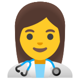 Professionnelle de la santé - Noto Color Emoji