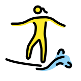 Surfeuse - OpenMoji