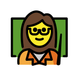 Enseignante - OpenMoji