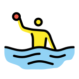 Personne jouant au water-polo - OpenMoji