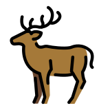 Cerf - OpenMoji