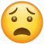 Emoji Douleur U+1F627 Emoji Douleur U+1F627