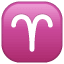 Signe Zodiacal Bélier U+2648 Signe Zodiacal Bélier U+2648