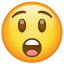 Emoji Surpris U+1F632 Emoji Surpris U+1F632