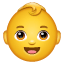 Emoji Bébé U+1F476 Emoji Bébé U+1F476