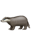 Emoji Blaireau U+1F9A1 Emoji Blaireau U+1F9A1