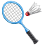 Volant de badminton U+1F3F8 Volant de badminton U+1F3F8