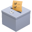 Emoji Urne de vote U+1F5F3 Emoji Urne de vote U+1F5F3