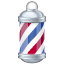 Colonne bleu blanc rouge U+1F488 Colonne bleu blanc rouge U+1F488