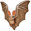 Emoji Chauve-souris U+1F987 Emoji Chauve-souris U+1F987