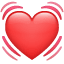 Emoji Cœur Battant U+1F493 Emoji Cœur Battant U+1F493