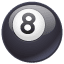 Emoji Boule de Billard 8 U+1F3B1 Emoji Boule de Billard 8 U+1F3B1