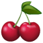 Emoji Cerises U+1F352 Emoji Cerises U+1F352
