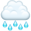 Pluie Whatsapp U+1F327 Pluie Whatsapp U+1F327