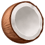 Emoji Noix de Coco U+1F965 Emoji Noix de Coco U+1F965