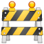 Emoji Barrière chantier U+1F6A7 Emoji Barrière chantier U+1F6A7