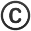 Symbole Copyright U+A9 Symbole Copyright U+A9