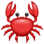 Emoji Crabe U+1F980 Emoji Crabe U+1F980