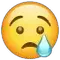 Crying Emoji U+1F622