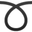 Emoji Courbe qui fait un Nœud U+27B0 Emoji Courbe qui fait un Nœud U+27B0