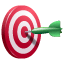 Emoji Cible U+1F3AF Emoji Cible U+1F3AF