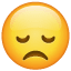 Smiley Déçu Whatsapp U+1F61E Smiley Déçu Whatsapp U+1F61E