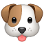 Emoji Tête de Chien Whatsapp U+1F436 Emoji Tête de Chien Whatsapp U+1F436