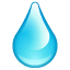 Smiley Goutte Bleue U+1F4A7 Smiley Goutte Bleue U+1F4A7