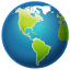 Globe Amérique Whatsapp U+1F30E Globe Amérique Whatsapp U+1F30E