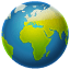 Globe Europe Afrique U+1F30D Globe Europe Afrique U+1F30D