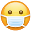 Smiley avec Masque de Protection U+1F637 Smiley avec Masque de Protection U+1F637
