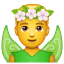 Emoji Fée U+1F9DA Emoji Fée U+1F9DA